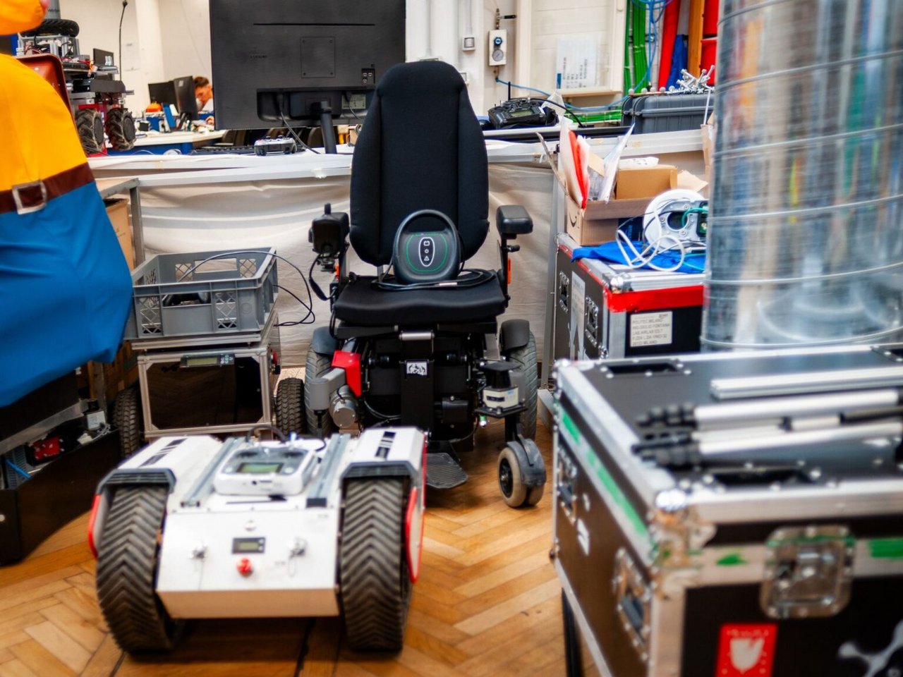 Sedia a rotelle motorizzata