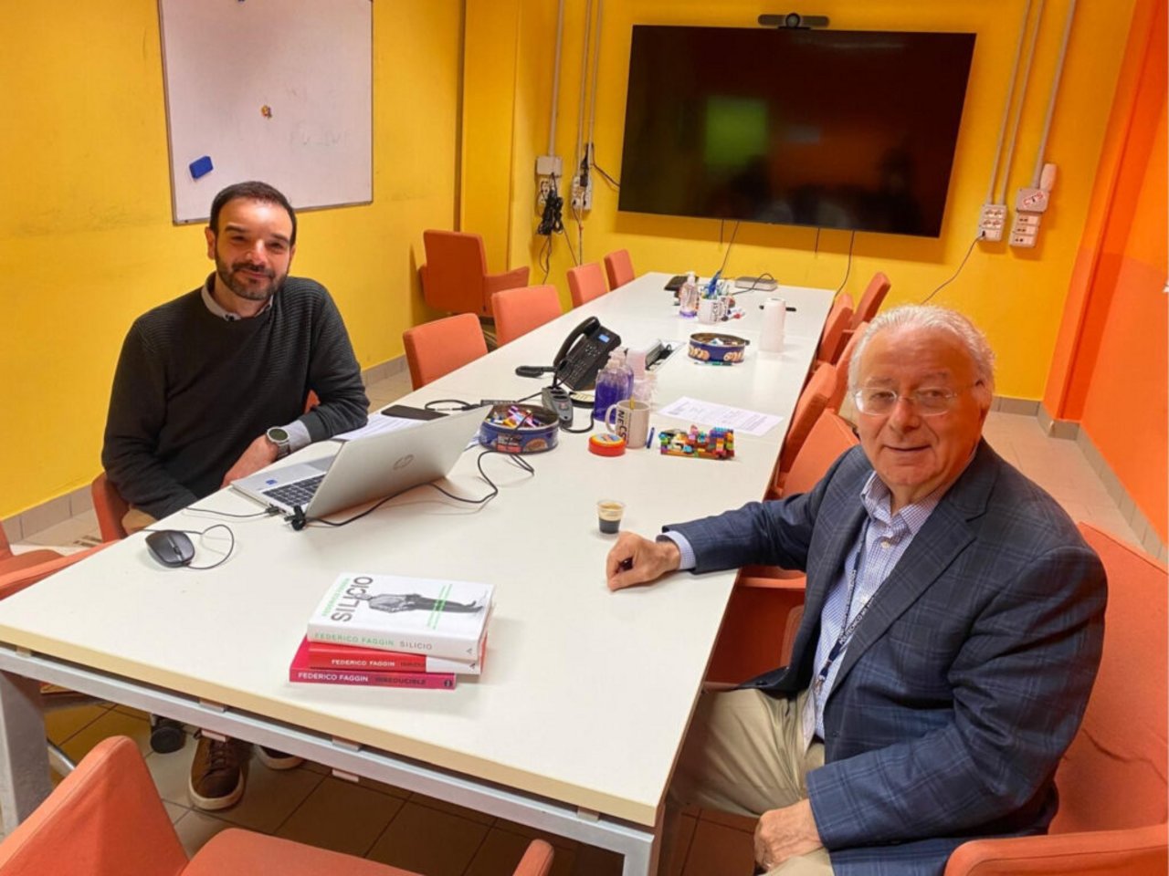 Federico Faggin intervistato al NECSTLab