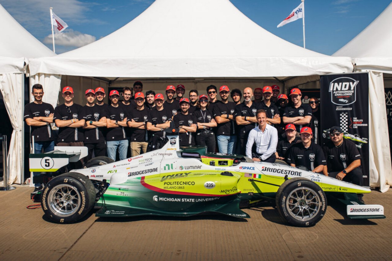 The PoliMOVE Autonomous Racing Team at the Goodwood Festival of Speed 2024