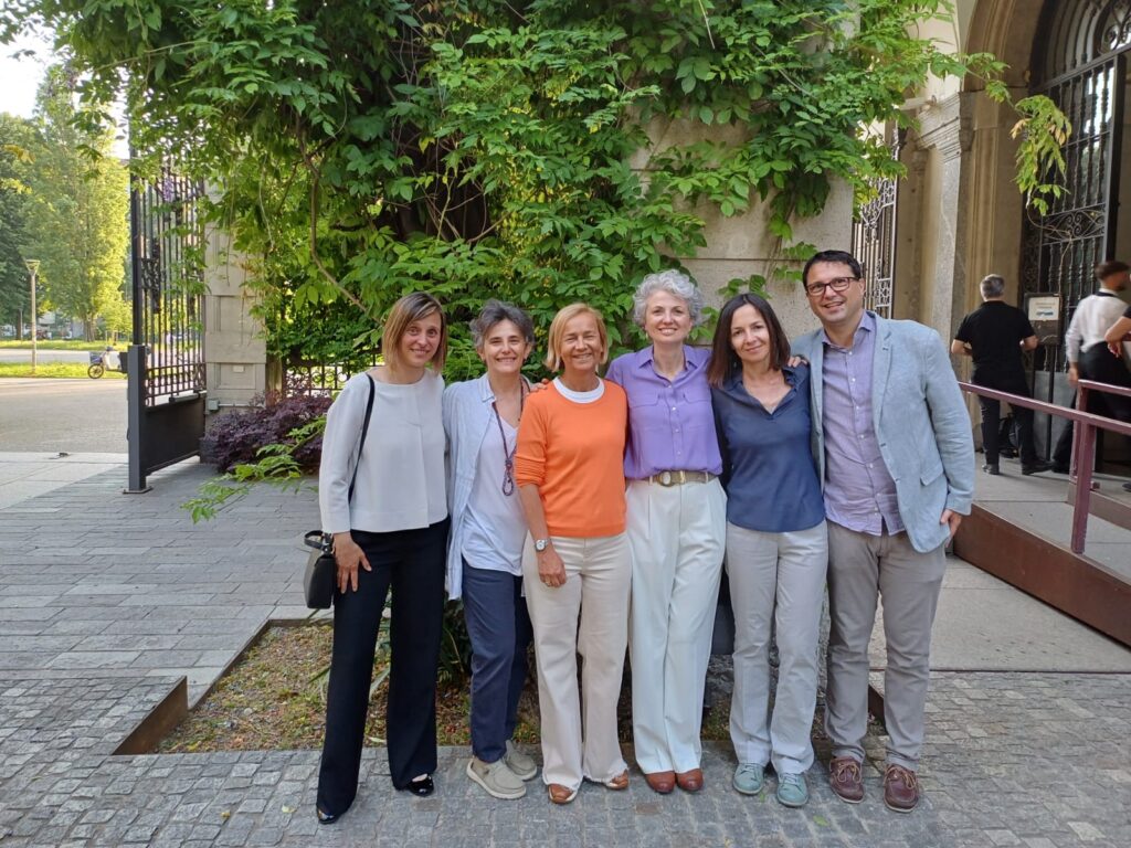 Il gruppo di Technology Foresight insieme alla Rettrice, Donatella Sciuto.